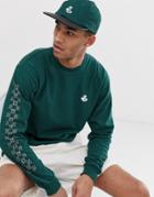 Vans X Harry Potter Slytherin Long Sleeve T-shirt In Green