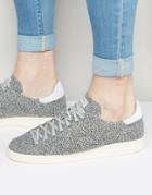 Adidas Originals Stan Smith Primeknit Sneakers In Gray S80069 - Gray