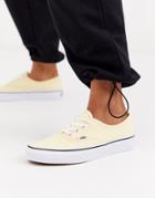 Vans Authentic Recycled Polyester Cream Sneakers