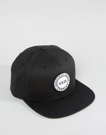 Herschel Supply Co Cam Snapback Cap - Black