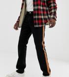 Reclaimed Vintage The '89 Original Fit Jeans With Side Tape-black