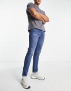 Levi's 510 Skinny Jeans In Mid Wash Blue