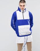 Hero's Heroine Overhead Windbreaker Jacket - Navy