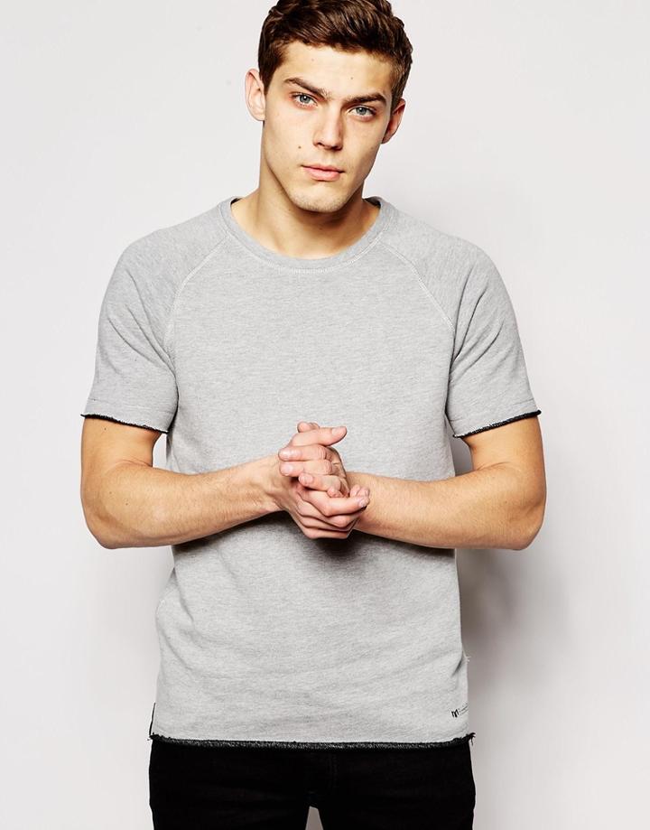 Minimum Sweatshirt With Short Sleeves