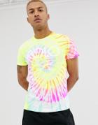 Polo Ralph Lauren Tie Dye 1992 Logo Print T-shirt Custom Regular Fit In Multi