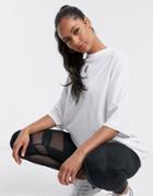 Asos 4505 Icon Oversized Cotton T-shirt-white