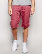 Esprit Chino Shorts - Bordeaux Red
