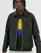Barbour Beacon Winter Munro Wax Jacket In Sage