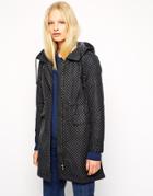 Ymc Printed Parka Jacket - Gray