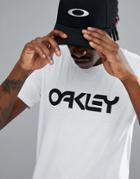 Oakley 50-mark Ii T-shirt Large Front Logo In White - White
