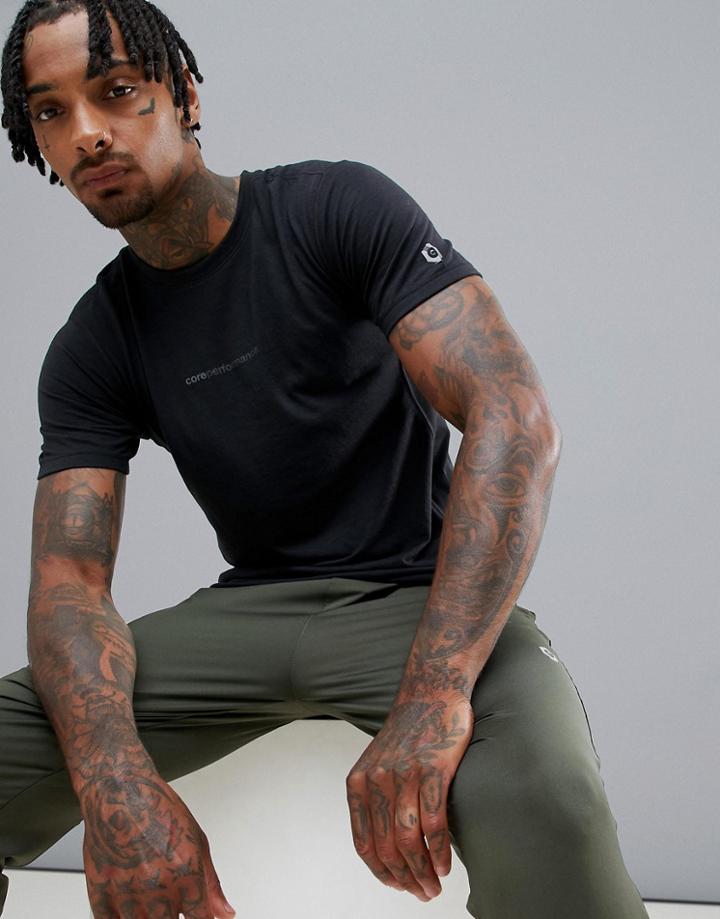 Jack & Jones Core Performance Training T-shirt - Black