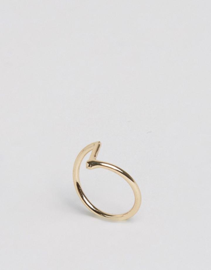 Asos Fine Pinky Ring - Gold