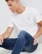Jack & Jones Originals T-shirt With Cactus Embroidery - White