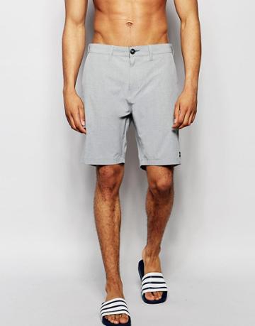 Billabong Cross Fire Quick Dry Walk Shorts - Gray
