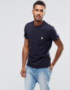 Le Breve Grandad T-shirt - Navy