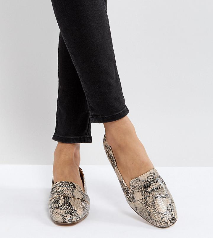 Asos Milestone Flat Shoes - Beige