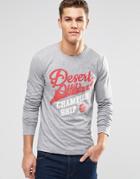 Esprit T-shirt With Print - Medium Gray