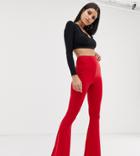 Fashion Union Button Front High Waisted Pants Two-piece-gray