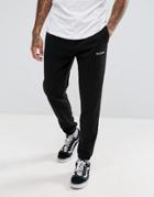 Pull & Bear Joggers With Logo In Black - Black