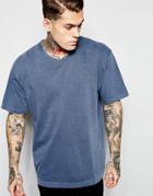 American Apparel Washed Boxy T-shirt - Washed Bluette