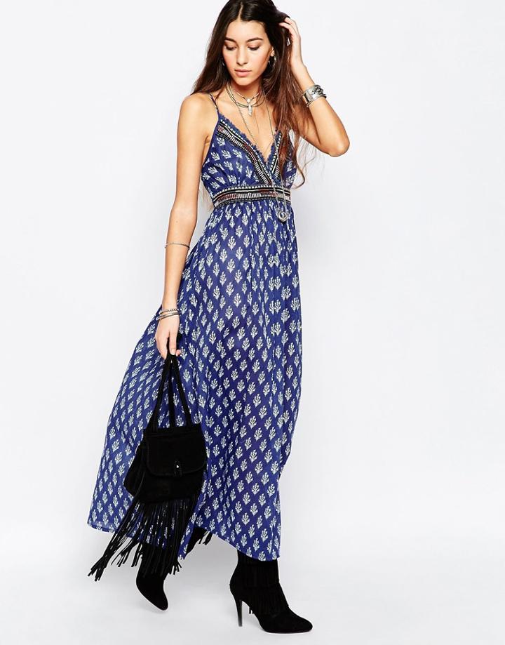 Raga Running Wild Maxi Dress - Navy