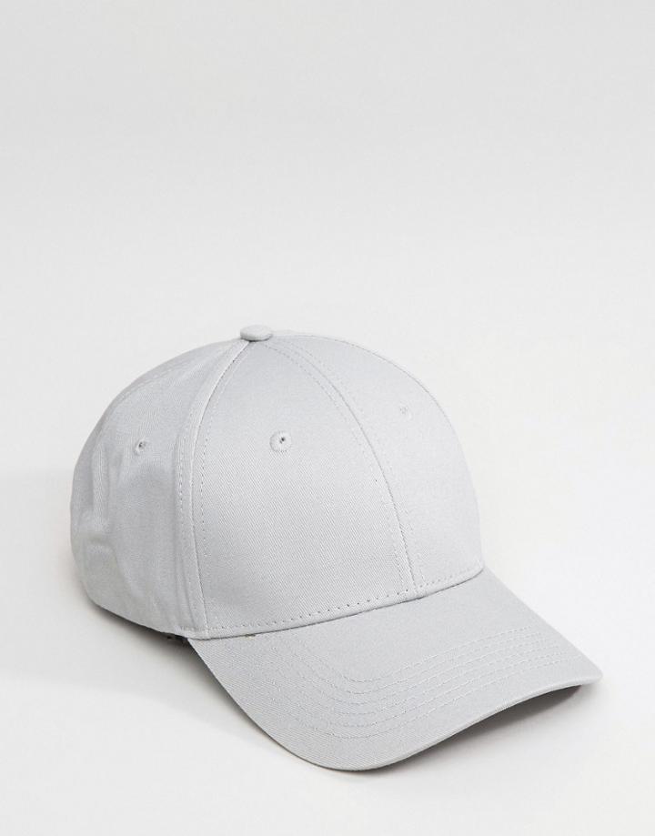 Selected Homme Jakob Cap - Gray