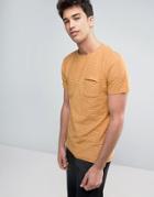 Threadbare Drawn Stripe T-shirt - Yellow