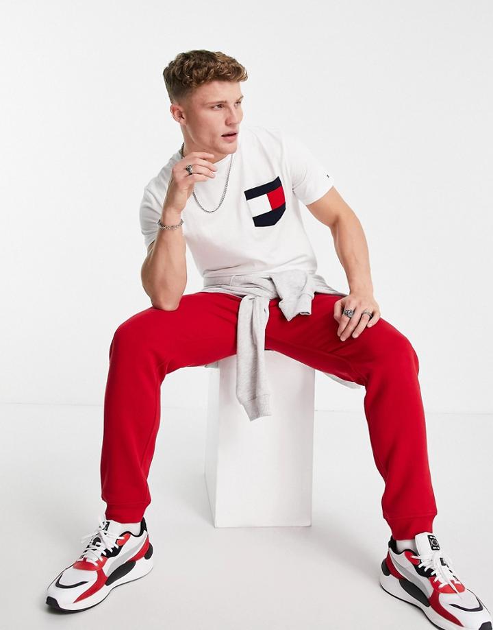 Tommy Hilfiger Casey Crew Neck T-shirt-white