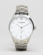 Ben Sherman Spitalfields Professional Bracelet Watch Wm003wm - Silver