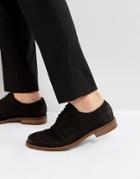Vagabond Salvatore Suede Derby Shoes - Black