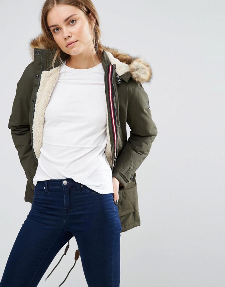 Puffa Laguna Parka - Green