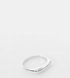 Kingsley Ryan Curve Chunky Minimal Ring In Sterling Silver
