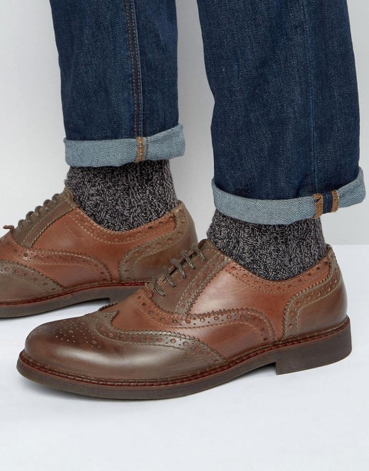 Rule London Brogues - Brown