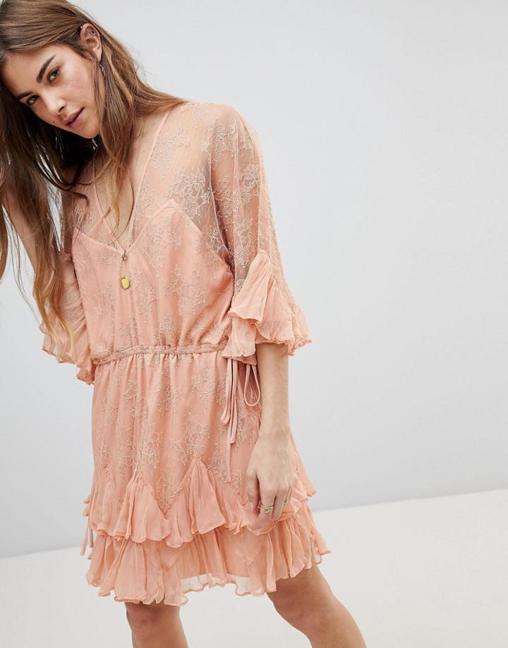 Stevie May Dreams Mini Dress - Orange