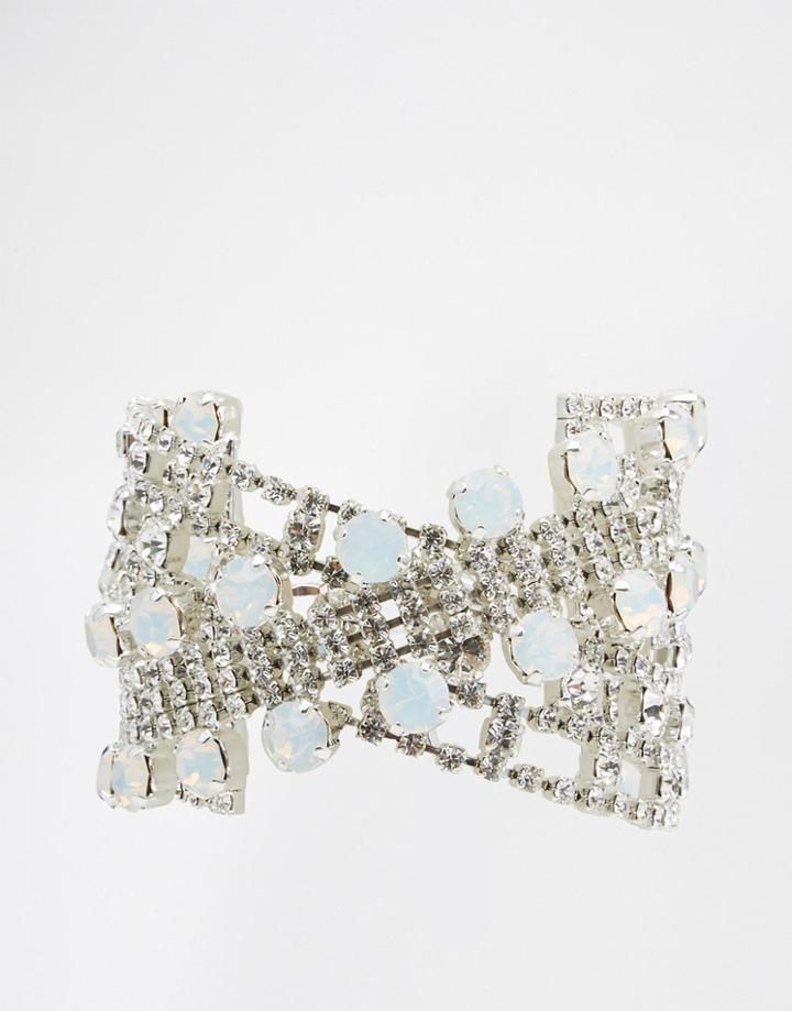 Krystal Swarovski Crystal Mega Cross Over Bracelet