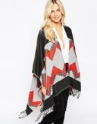 Oasis Pop Geo-tribal Cape - Multi