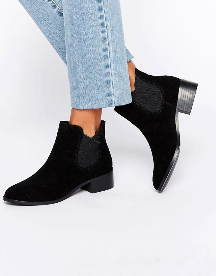 Pull & Bear Chelsea Boot - Black