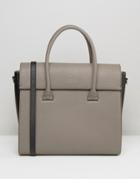 Pauls Boutique Adele Fold Over Structured Tote - Beige