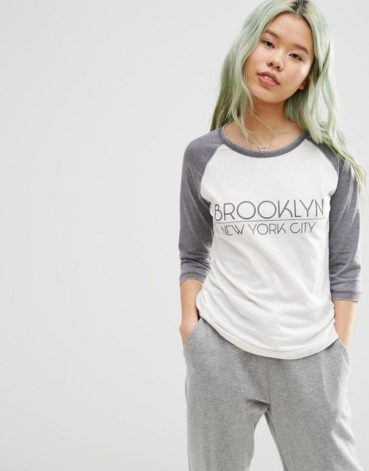 Brave Soul Brooklyn Jersey Top