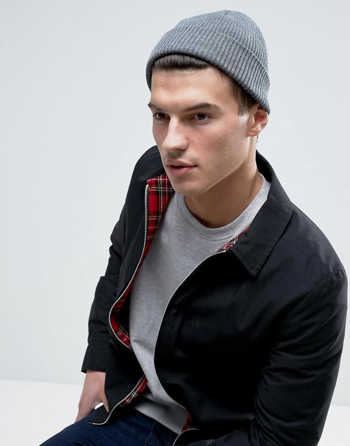 Jack & Jones Beanie Magnus - Gray