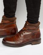 Aldo Niman Leather Laceup Boots - Tan