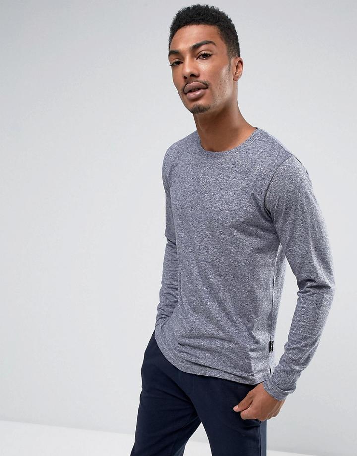 D-struct Henley Long Sleeve Top - Red