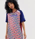 Nike Red White And Blue Soccer Jersey Dress
