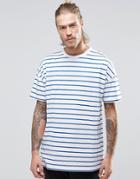 Asos Oversized T-shirt With Stripe
