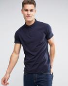 Threadbare Button Down Polo - Navy