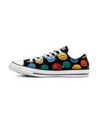 Converse Chuck Taylor All Star Ox 'much Love' Canvas Sneakers In Black