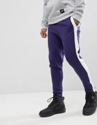 Sixth June Skinny Joggers In Black With Side Stripe - Black