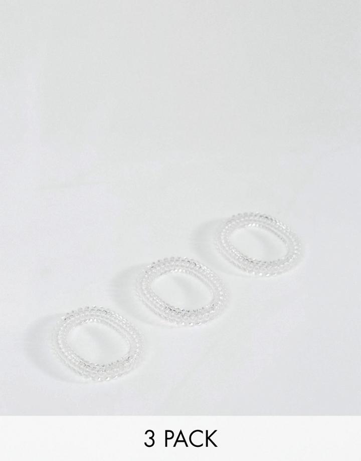 Invisibobble Slim Hair Tie - Crystal Clear - Clear