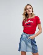 Hollister Diego Logo T-shirt - Red