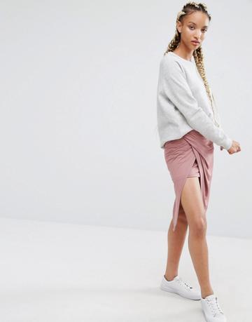 Pixie & Diamond Pencil Skirt - Purple